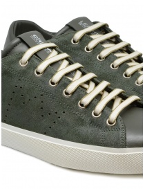 Leather Crown Pure sneakers verde militare scuro calzature uomo acquista online