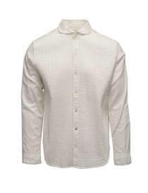 Camicie uomo online: Camicia Kapital plissé bianca