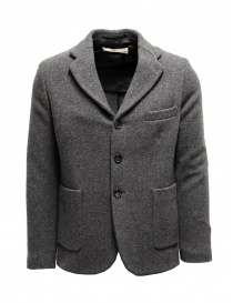 Mens suit jackets online: Grey Golden Goose Bill's suit jacket with scarf