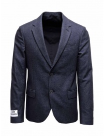 Mens suit jackets online: Golden Goose reversible blue jacket