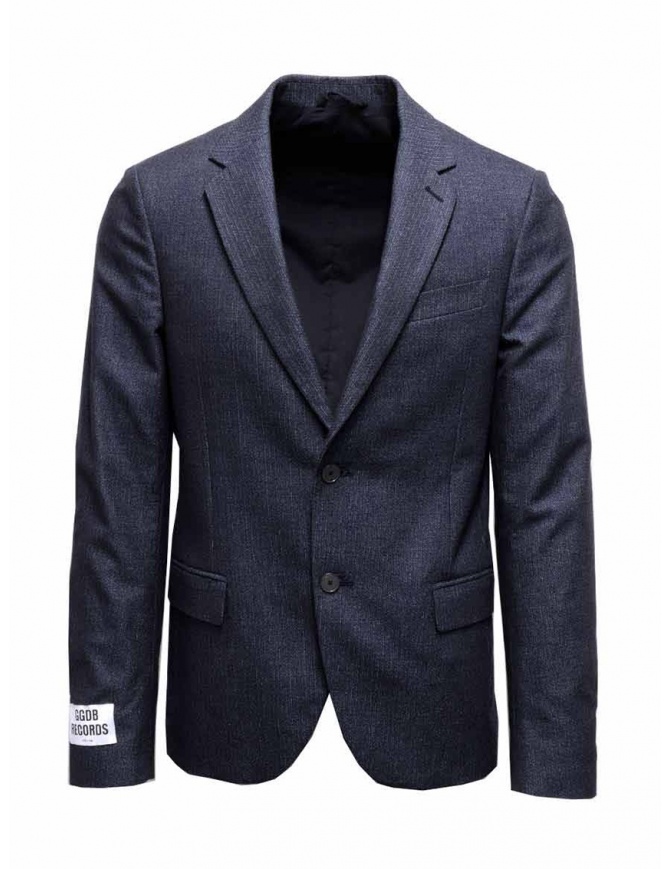 Golden Goose reversible blue jacket G26U539-A3 mens suit jackets online shopping