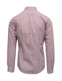 Golden Goose white and purple checked shirt