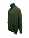 Ma'ry'ya military green turtleneck maxi sweater shop online women s knitwear