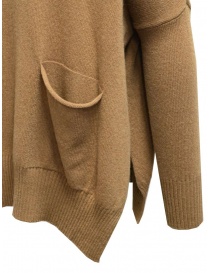 Ma'ry'ya camel-colored turtleneck maxi sweater women s knitwear buy online