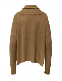 Ma'ry'ya camel-colored wool cardigan