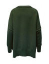 Ma'ry'ya maglia vestito in lana verde militareshop online maglieria donna