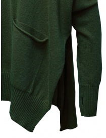 Ma'ry'ya sweater dress in military green wool women s knitwear buy online