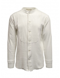 Haversack Mandarin collar white long-sleeved shirt 811622 01 WHITE