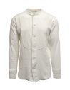 Camicia Haversack collo alla coreana bianca maniche lunghe acquista online 811622 01 WHITE