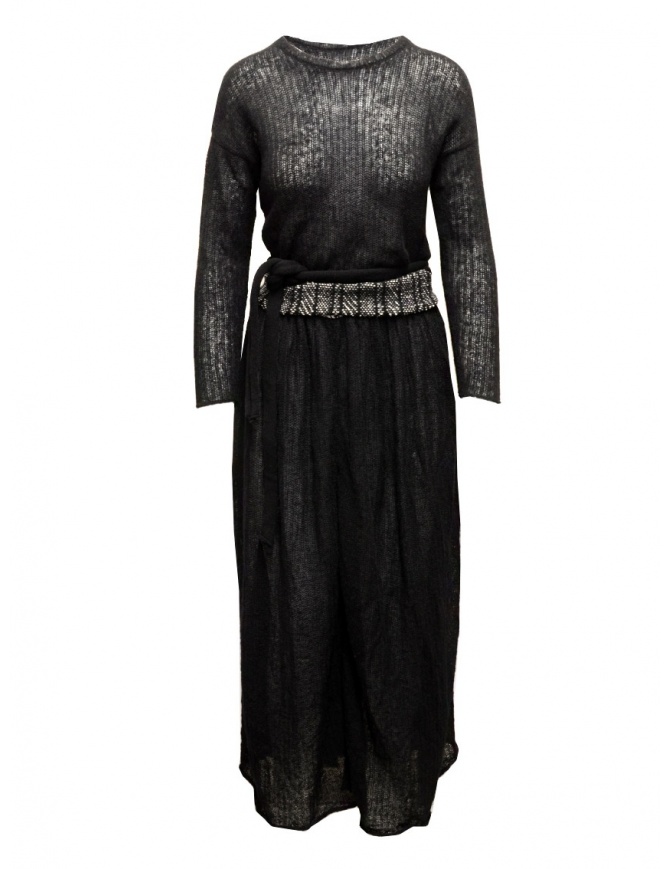 Abito nero in lana Hiromi Tsuyoshi PU16-001 BLK abiti donna online shopping