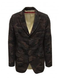 Mens suit jackets online: Sage de Cret camouflage jacket