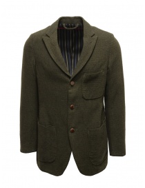 Giacca Sage de Cret nera verde scura in lana 31-50-3924 44 ordine online