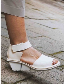 Trippen Scale F white leather sandals buy online price