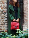 Zucca bag in matte red eco-leather price ZU09AG131-21 RED shop online
