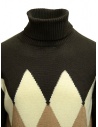 Ballantyne Raw Diamond brown, camel, white turtleneck sweater T2P108 7K032 94723 price