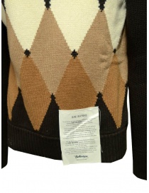 Ballantyne Raw Diamond brown, camel, white turtleneck sweater men s knitwear price