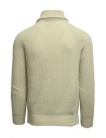 Ballantyne Raw Diamond pullover bianco a collo alto con zipshop online maglieria uomo