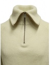 Ballantyne Raw Diamond pullover bianco a collo alto con zip T2P088 7K034 10116 prezzo