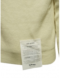 Ballantyne Raw Diamond white pullover with zipped high neck men s knitwear buy online