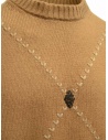 Ballantyne Raw Diamond crew neck pullover in camel color T2P000 5K038 94714 buy online
