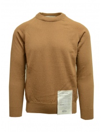 Ballantyne Raw Diamond camel pullover T2P084 12KF2 14617