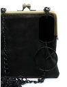 Kapital wallet clutch with metal chain K2104XG537 BLACK price