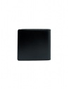Kapital men's wallet in black leather with smile shop online wallets