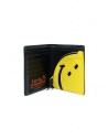 Kapital portafoglio da uomo in pelle nera con smile K2103XG528 BLACK prezzo