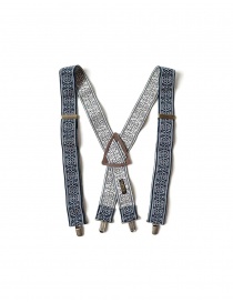 Gadgets online: Kapital suspenders in navy blue color
