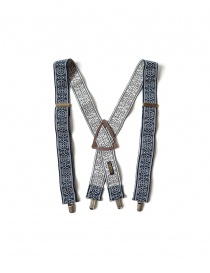 Kapital suspenders in navy blue color K2105XG559 NAVY order online