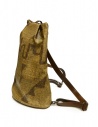Kapital Hopi backpack in golden canvas and leather K2105XB555 buy online
