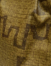 Kapital zaino Hopi in canvas e pelle dorata borse prezzo