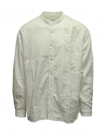 Kapital camicia bianca KATMANDU collo coreano K2103LS047 WHITE order online