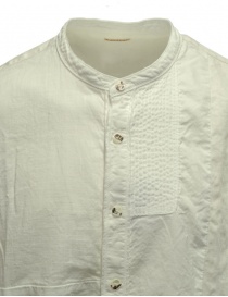 Kapital KATMANDU white shirt with Mandarin collar buy online