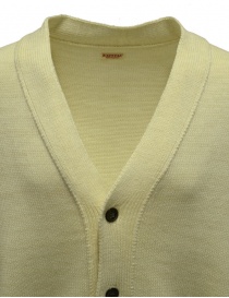 Kapital white cardigan with smiley patches on the elbows price