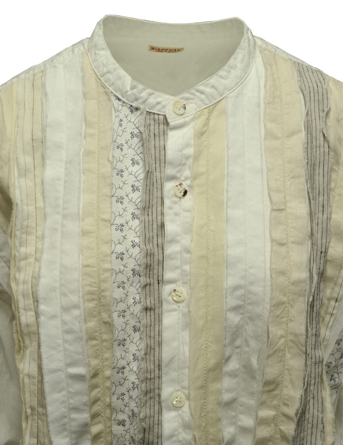 CAMICIA IN SANGALLO COLLETTO ALLA COREANA - B2B Online