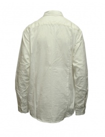 Kapital camicia bianca in cotone e lino acquista online