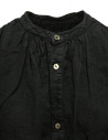 Kapital black oversize GYPSY blouse in linen K2103LS044 BLACK buy online