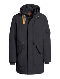 Mens jackets online: Parajumpers Tank black parka with hood