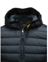 Parajumpers Illuga black down jacket with wool sleeves PMKNIKN02 ILLUGA PENCIL 710 buy online