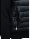 Parajumpers Illuga piumino con maniche in lana nero prezzo PMKNIKN02 ILLUGA PENCIL 710shop online