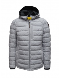 Mens jackets online: Parajumpers Reversible grey-black down jacket