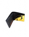 Kapital portafoglio da uomo in pelle nera con smile K2103XG528 BLACK acquista online