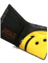 Kapital portafoglio da uomo in pelle nera con smile prezzo K2103XG528 BLACKshop online