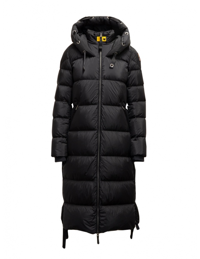 Parajumpers Panda long down jacket black PWPUEL31 PANDA BLACK 541 womens coats online shopping