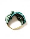 Kapital green hair band with flowers buy online K2104XH546 GREEN