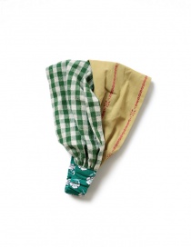 Kapital green checkered headband price