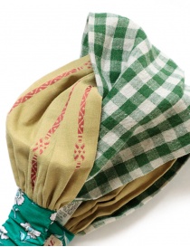 Kapital fascia per capelli verde a quadretti cappelli acquista online