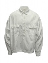 Kapital camicia anorak in twill bianco acquista online K2109LS010 WHITE