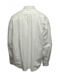 Kapital anorak shirt in white twill